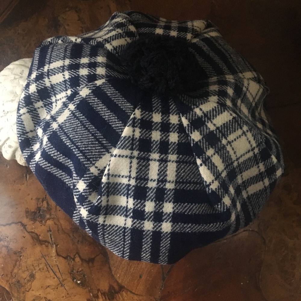 Plaid Beret